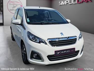 Peugeot 108 1.2 82ch bvm5 allure 1 ére main camera de recul garantie 12 mois occasion simplicicar vichy simplicicar...