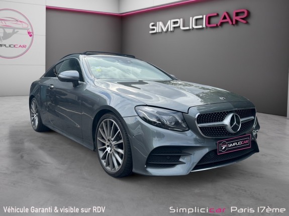 Mercedes classe e coupe 220 d 9g-tronic 4-matic amg line occasion paris 17ème (75)(porte maillot) simplicicar simplicibike...