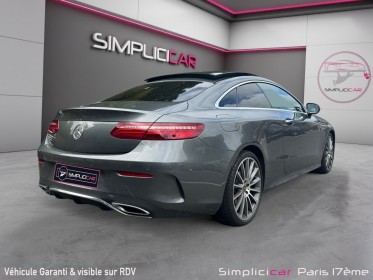 Mercedes classe e coupe 220 d 9g-tronic 4-matic amg line occasion paris 17ème (75)(porte maillot) simplicicar simplicibike...