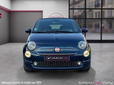 Fiat 500c serie 6 euro 6d 1.2 69 ch eco pack lounge garantie 12 mois occasion simplicicar vichy simplicicar simplicibike france