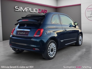 Fiat 500c serie 6 euro 6d 1.2 69 ch eco pack lounge garantie 12 mois occasion simplicicar vichy simplicicar simplicibike france