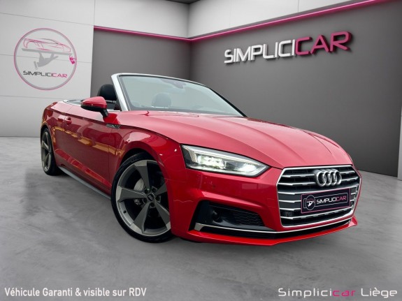 Audi a5 cabriolet s-line occasion parc simplicicar liege simplicicar simplicibike france