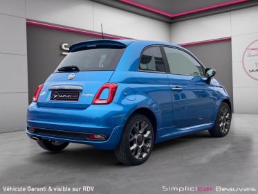 Fiat 500 serie 8 euro 6d-temp sport 1.0 70 ch hybride ou 171 euros par mois occasion parc voitures beauvais simplicicar...