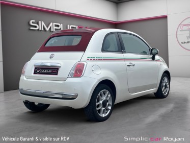 Fiat 500c twinair 85 ch lounge révisé  garanti 12 mois occasion simplicicar royan simplicicar simplicibike france