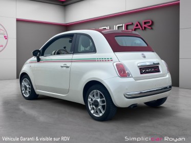 Fiat 500c twinair 85 ch lounge révisé  garanti 12 mois occasion simplicicar royan simplicicar simplicibike france