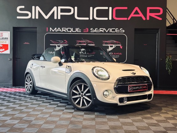 Mini cooper s cabriolet 2.0i 193 cv cooper s garantie-12-mois occasion  simplicicar aix les bains simplicicar simplicibike...