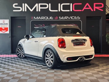 Mini cooper s cabriolet 2.0i 193 cv cooper s garantie-12-mois occasion  simplicicar aix les bains simplicicar simplicibike...