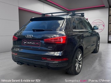 Audi q3 q3 2.0 tdi 150 ch s tronic 7 quattro s line occasion paris 17ème (75)(porte maillot) simplicicar simplicibike france