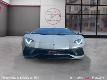 Lamborghini aventador  s 6.5 v12 garantie 12 mois occasion simplicicar royan simplicicar simplicibike france