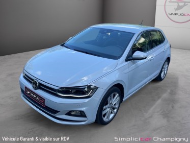 Volkswagen polo 1.0 tsi 115 ss dsg7 carat - virtual -  carplay - regulateur adaptatif occasion champigny-sur-marne (94)...