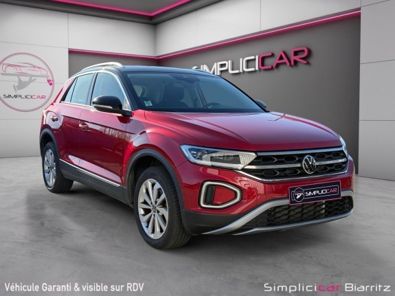 Volkswagen t-roc 1.5 tsi evo 150 start/stop dsg7 style occasion simplicicar biarritz  simplicicar simplicibike france