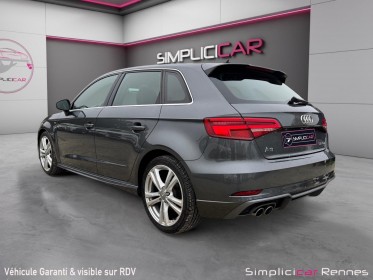 Audi a3 sportback 35 tdi 150 s tronic 7 s line occasion simplicicar rennes simplicicar simplicibike france