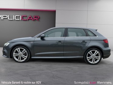 Audi a3 sportback 35 tdi 150 s tronic 7 s line occasion simplicicar rennes simplicicar simplicibike france