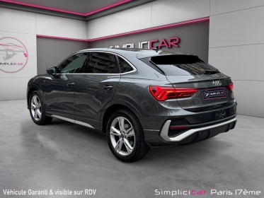 Audi q3 sportback 35 tfsi 150 ch s tronic 7 s line / garantie constructeur 2026 / faible kilomÉtrage / carplay / angle mort...