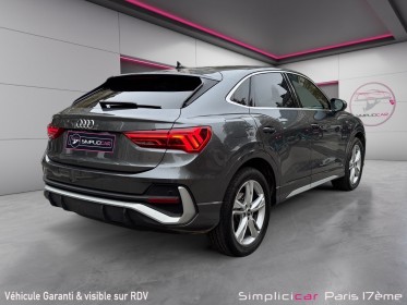 Audi q3 sportback 35 tfsi 150 ch s tronic 7 s line / garantie constructeur 2026 / faible kilomÉtrage / carplay / angle mort...