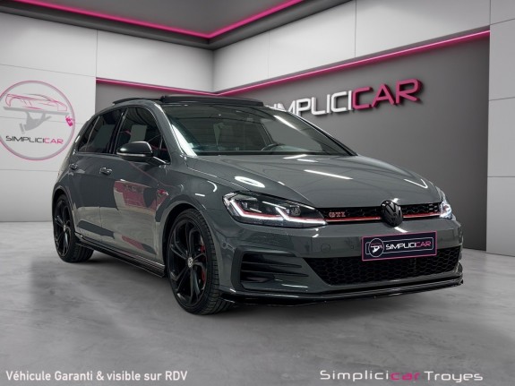 Volkswagen golf 2.0 tsi 290 dsg7 gti tcr toit ouvrant occasion troyes simplicicar simplicibike france