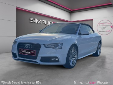 Audi  a5  cabriolet 2.0 tdi 190cv s line occasion simplicicar royan simplicicar simplicibike france