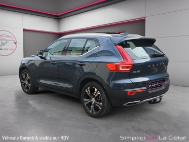 Volvo xc40 d3 awd adblue 150 ch geartronic 8 inscription luxe occasion simplicicar la ciotat simplicicar simplicibike france