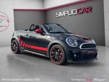 Mini cabriolet jcw  1.6 essence 211cv  jcw cabriolet garantie 12 mois occasion simplicicar royan simplicicar simplicibike...