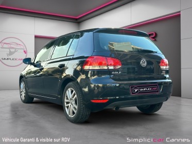 Volkswagen golf 1.6 tdi 105 fap cr bluemotion confortline dsg7 occasion cannes (06) simplicicar simplicibike france