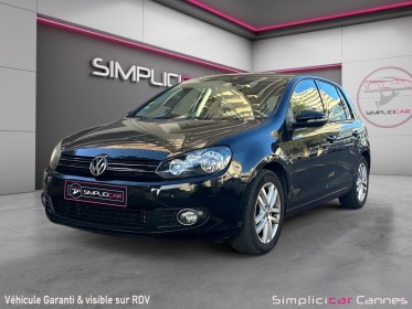 Volkswagen golf 1.6 tdi 105 fap cr bluemotion confortline dsg7 occasion cannes (06) simplicicar simplicibike france