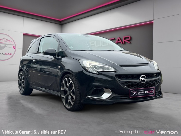 Opel corsa 1.6 turbo 207 ch opc  pack performance  sieges recaro et volant chauffant  radars avant et arriere  garantie 12...