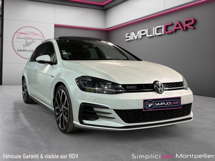 Volkswagen golf 2.0 tdi 184 fap dsg7 gtd toit ouvrant carplay camera de recul occasion montpellier (34) simplicicar...