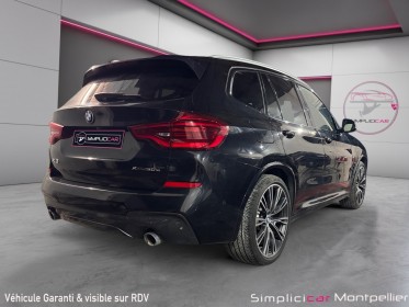 Bmw x3 g01 xdrive 30e 292ch bva8 m sport - garantie bmw - camera 360/toit ouvrant occasion montpellier (34) simplicicar...