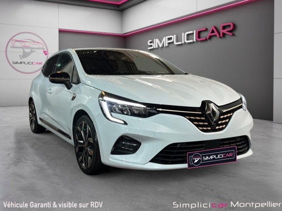 Renault clio v 1.5 bluedci 115 cv  lutecia camera de recul radars av ar carplay occasion montpellier (34) simplicicar...