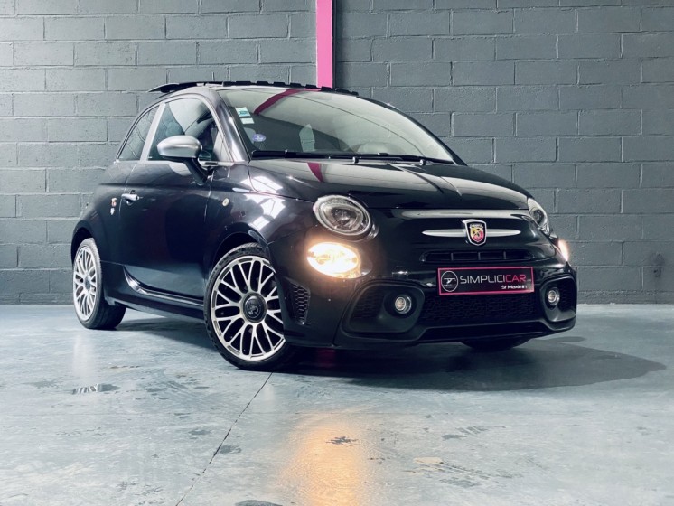 Fiat 500  1.4 t-jet 145 595 abarth - echappement monza- garantie 12 mois occasion simplicicar st-maximin simplicicar...