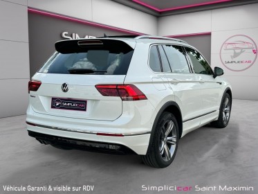 Volkswagen tiguan 2.0 tdi 150 dsg7 carat exclusive r-line pack premium occasion simplicicar st-maximin simplicicar...