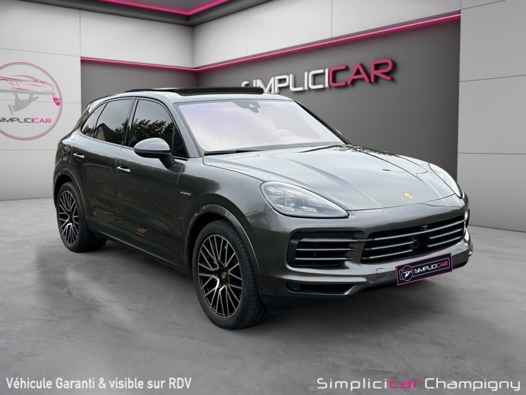 Porsche cayenne e-hybrid 3.0 v6 462 ch - toit ouvrant - acc - bose - sièges 18 positions - pack chrono occasion...