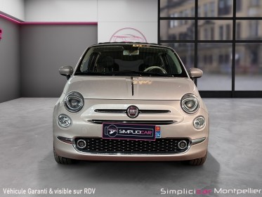 Fiat 500 my20 serie 7 euro 6d 1.2 69 ch eco pack s/s club toit ouvrant radars ar clim auto occasion montpellier (34)...