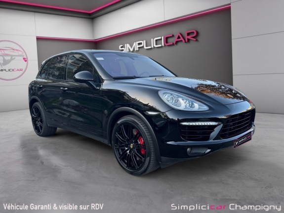 Porsche cayenne 4.8 v8 turbo tiptronic - toit ouvrant - sono bose - caméra de recul occasion champigny-sur-marne (94)...