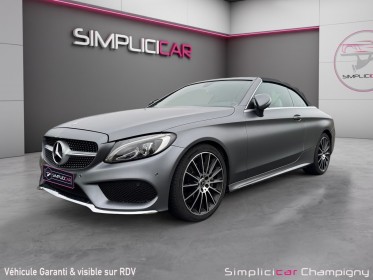 Mercedes classe c cabriolet 220 d fascination - gris magno - camera de recul - faible kilometage occasion champigny-sur-marne...