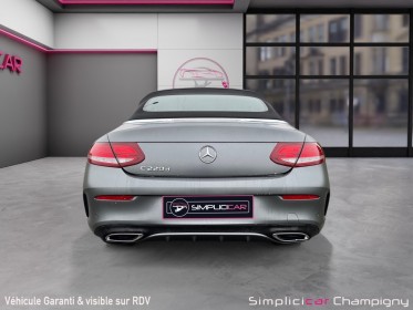 Mercedes classe c cabriolet 220 d fascination - gris magno - camera de recul - faible kilometage occasion champigny-sur-marne...