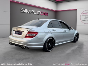 Mercedes classe c 63 amg w204 457cv - siege chauffant - siege f1 etat exceptionnel occasion simplicicar strasbourg...