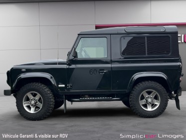 Land rover defender 90 soft top svx occasion simplicicar limoges  simplicicar simplicibike france