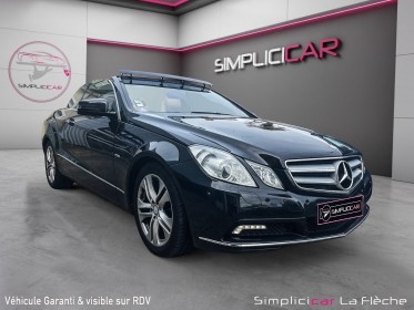 Mercedes classe e cabriolet 200 cgi blueefficiency a // ethanol occasion simplicicar la fleche simplicicar simplicibike france