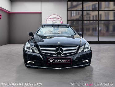 Mercedes classe e cabriolet 200 cgi blueefficiency a // ethanol occasion simplicicar la fleche simplicicar simplicibike france