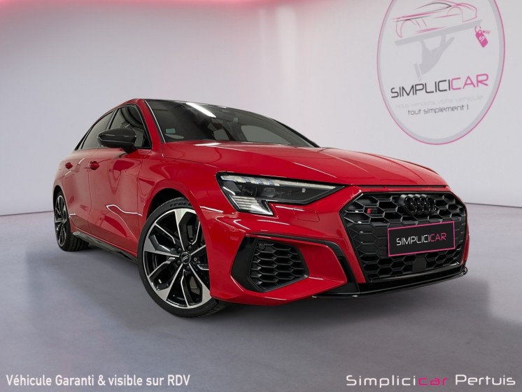 Audi s3 berline tfsi 310 s tronic 7 quattro occasion simplicicar pertuis  simplicicar simplicibike france