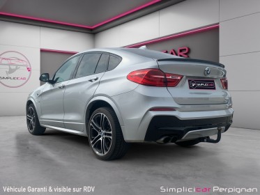 Bmw x4 f26 xdrive35d 313ch m sport cuir blanc gps attelage garantie 12 mois occasion simplicicar perpignan  simplicicar...