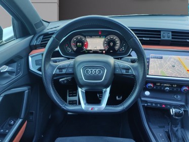 Audi q3 40 tdi 190ch stronic 7 quattro s line/toit ouvrant/camera 360°/bang olufsen/carplay/garantie 12mois occasion...