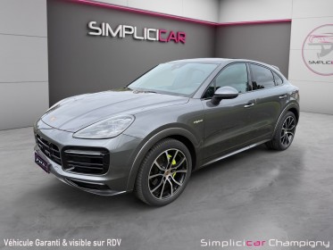 Porsche cayenne coupe e-hybrid 3.0 v6 462 ch - bose - pack chrono - acc - pdls - carplay - 360 - Échappement sport occasion...