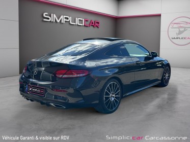 Mercedes classe c coupe 220 d 9g-tronic amg line occasion simplicicar carcassonne simplicicar simplicibike france