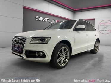 Audi q5 q5 2.0 tdi 177 quattro s line s tronic 7 occasion simplicicar pertuis  simplicicar simplicibike france