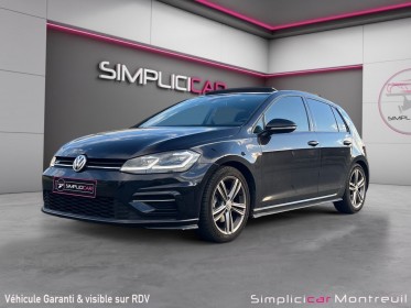 Volkswagen golf 2.0 tdi 150 dsg7 rline /toit ouvrant/boite auto/carple/entretiens vw/garantie 12 mois occasion...