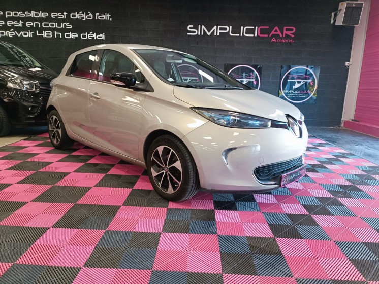 Renault zoe intens gamme 2017 occasion simplicicar amiens  simplicicar simplicibike france