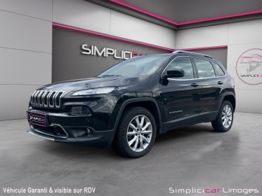 Jeep cherokee 2.0l multijet ii 170 4x4 active drive i limited occasion simplicicar limoges  simplicicar simplicibike france