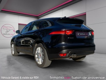 Jaguar f-pace 2.0 d - 180 ch awd bva8 portfolio / toit ouvrant / sieges chauffants electriques / camera 360 / son meridian...